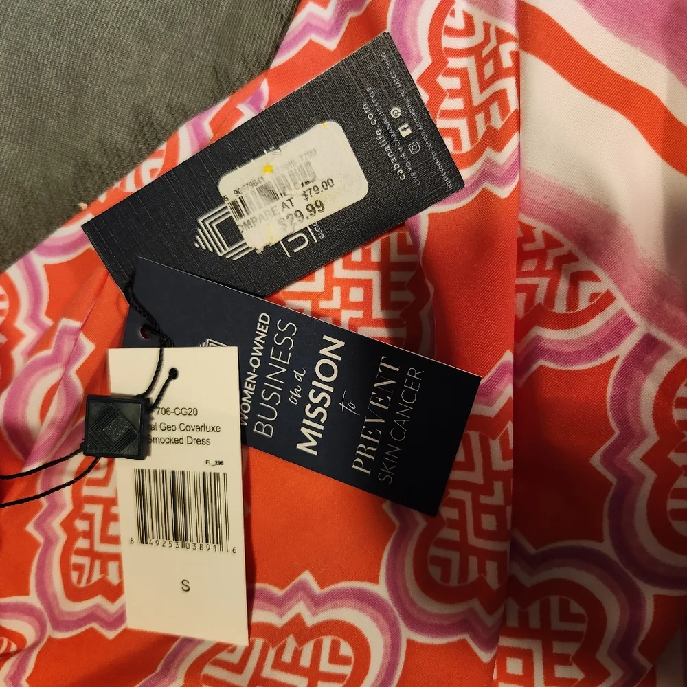 Pink Off-Shoulder Dress - Cabana Life,  50+ UV Protection - Picture 5 of 13